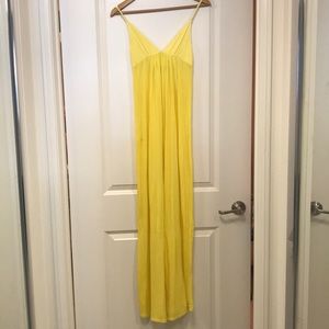 Yellow Maxi Summer Dress
